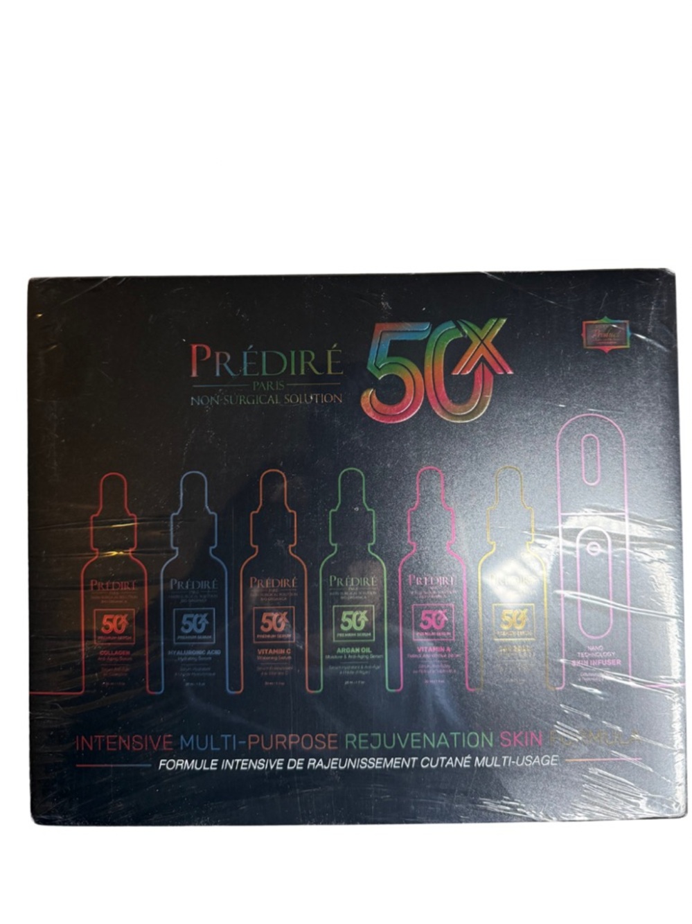 Prediré 50X Serum Set w/ Infuser Anti-Aging Skincare NWOT - Picture 4 of 6